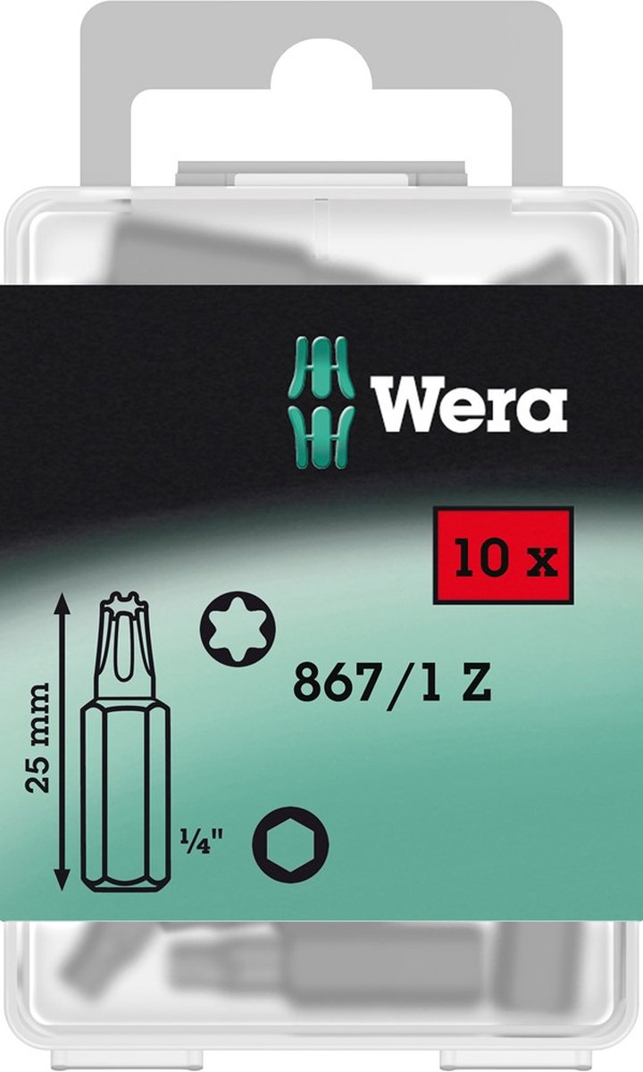 Wera 867/1 Z DIY SiS 1/4 (6,3 mm)