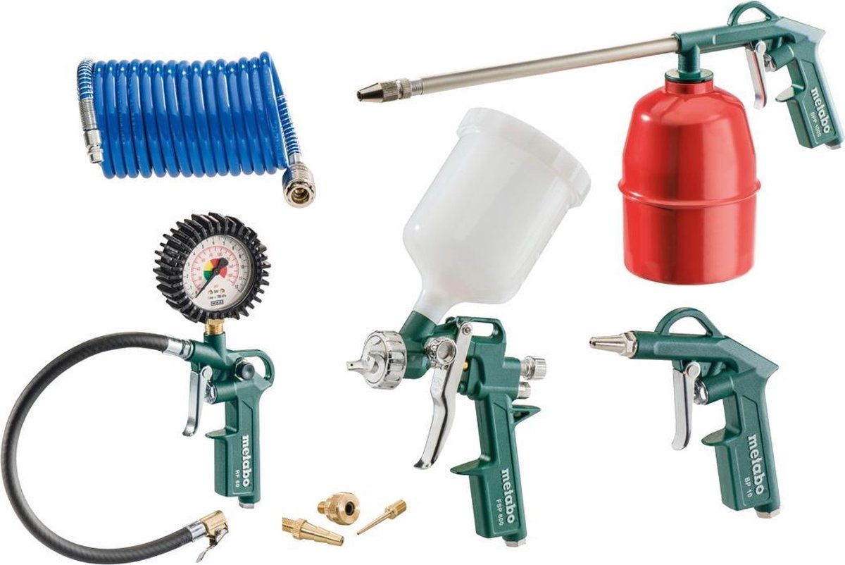 Metabo LPZ 7 Set Trykluft-værktøjssæt