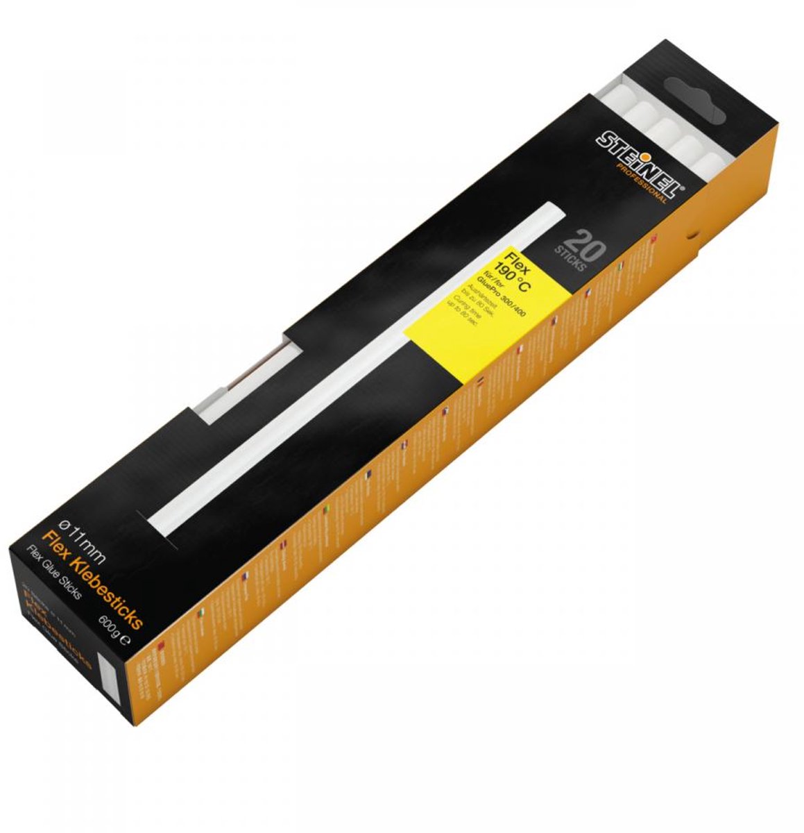Steinel 110054642 Varmlimpinde 11 mm 300 mm Transparent 0.6 kg 20 stk