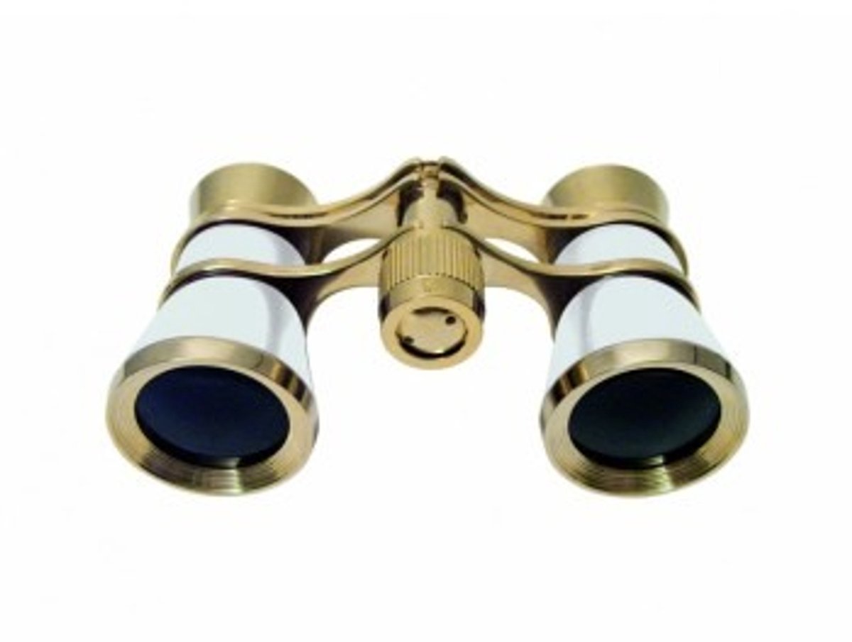 Braun Phototechnik Opera Teaterkikkert 3 x 25 mm Guld, Perlemor