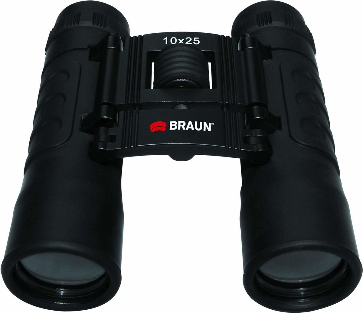 Braun Phototechnik Kikkert 20122 10 x 25 mm Tagkant Sort 20122