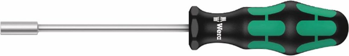 Wera 395 Topnøgle-skruetrækker Værksted Nøglebredde: 7 mm Klinge-længde: 80 mm