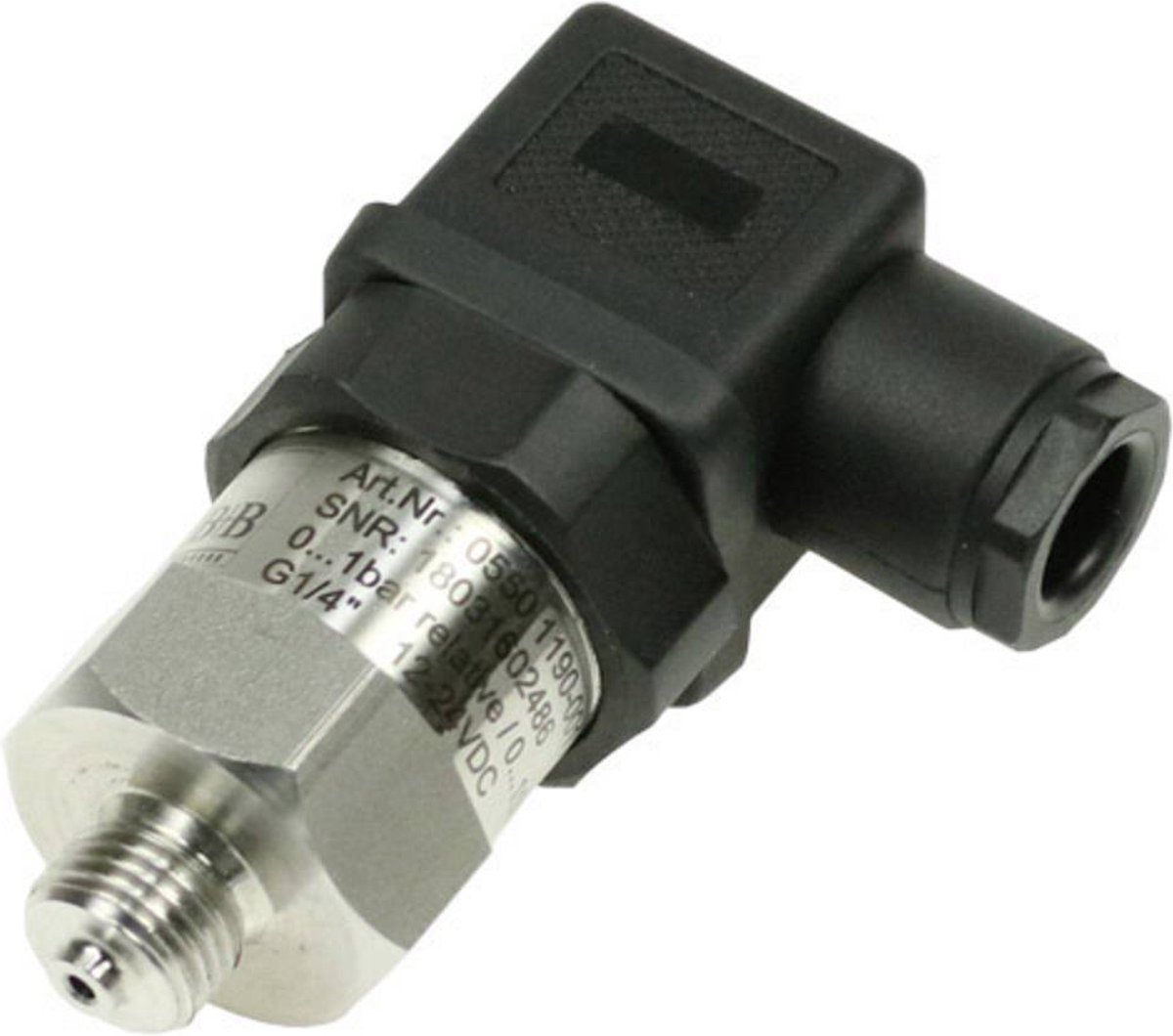B + B Thermo-Technik Tryktransmitter 1 stk 0550 1191-008 0 bar til 16 bar Kabel, 3-trådet (Ø x L) 27 mm x 53 mm Piece