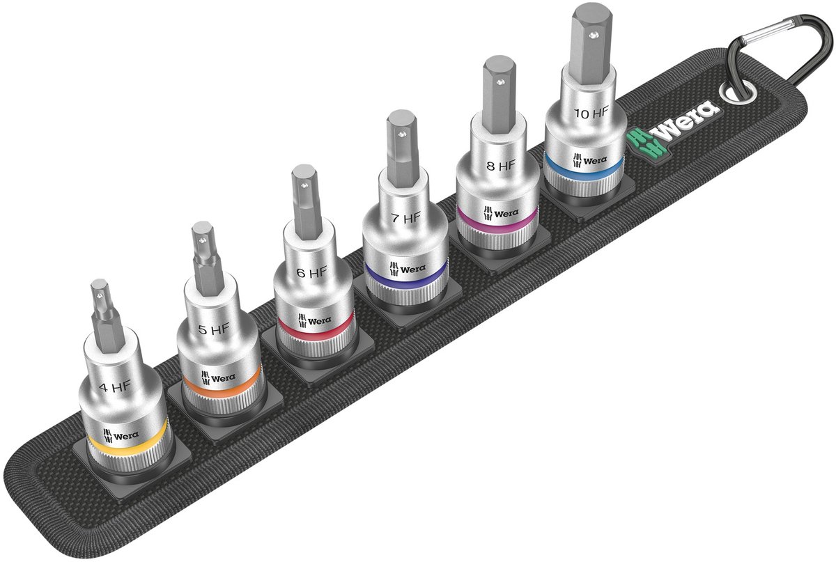 Wera Belt C 2 Zyklop Topnøgle-bit-sæt 1/2 (12,5 mm) 7 dele 05003996001
