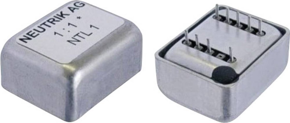 Neutrik NTL1 Audio-overfører Impedans: 600 Ω Indhold: 1 stk