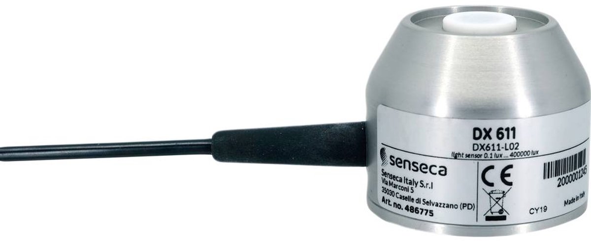 Senseca 486775 DX 611 Digital lyssensor 0.1 - 199.99 lx