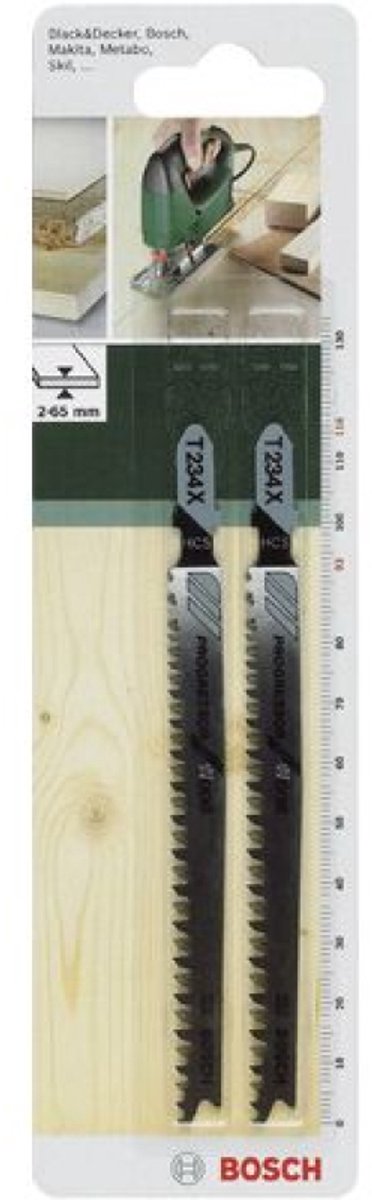 Bosch Accessories 2609256727 STIKSAVKLINGE HCS, T 234 X 2 stk