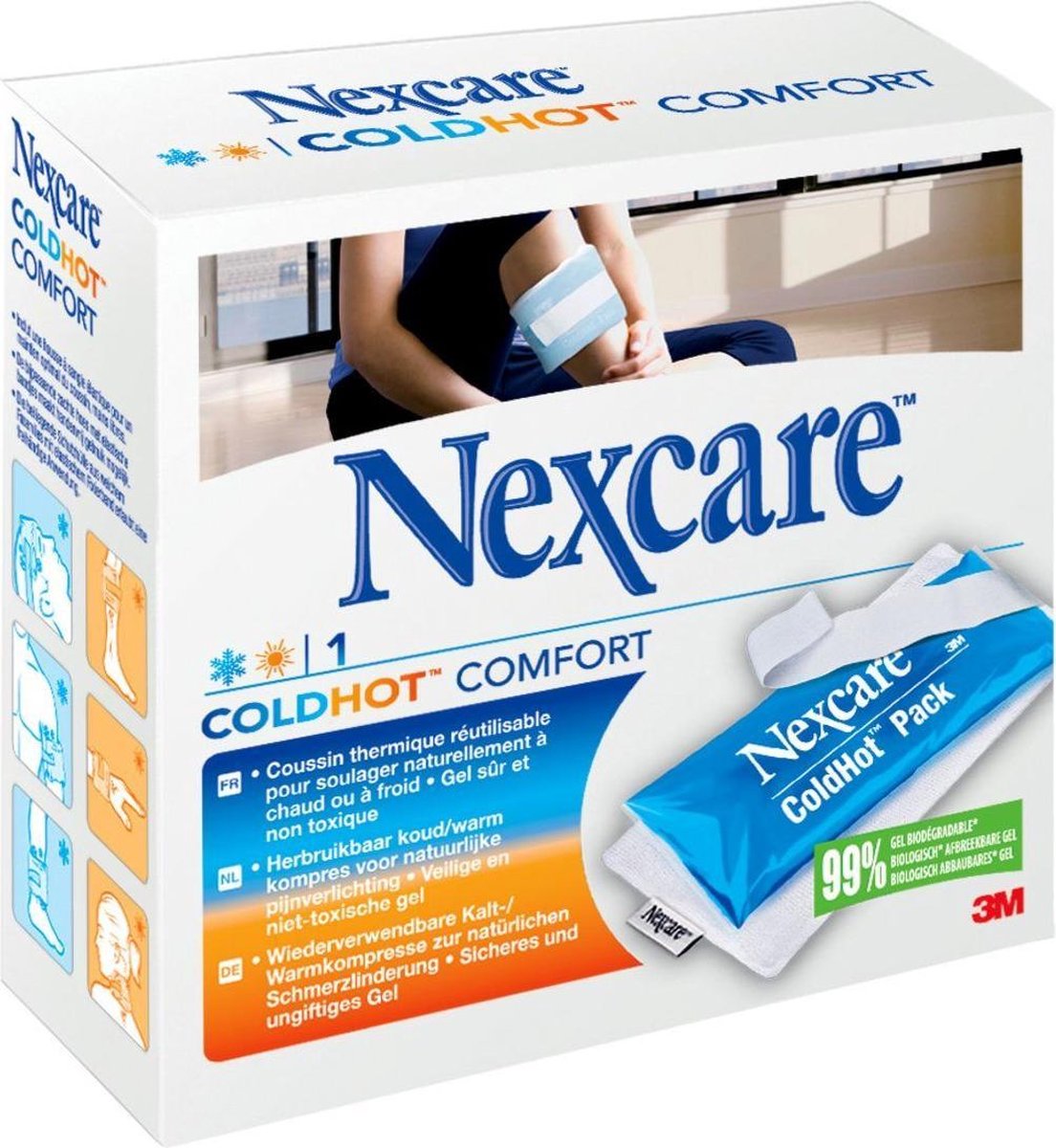 3M N1571TI-DAB Nexcare ™ coldhot ™ Comfort kold / varm komprimere