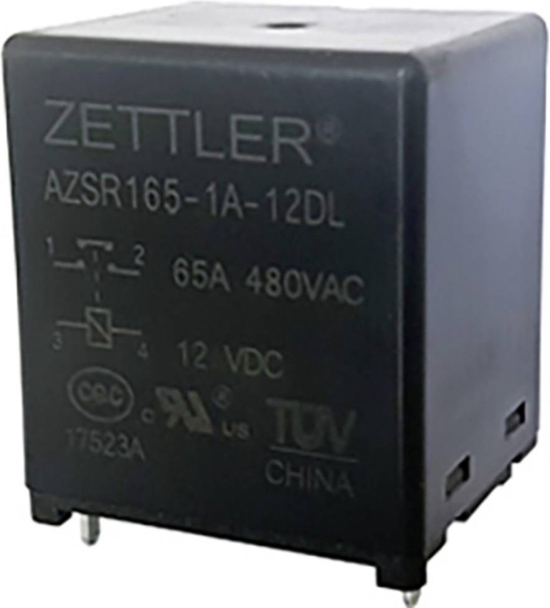 Zettler Electronics Zettler electronics Printrelæ 24 V/DC 80 A 1 x sluttekontakt 1 stk