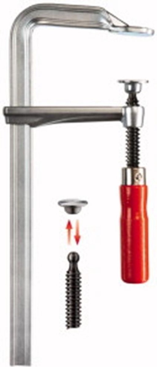Bessey GZ12 Skruetvinge Spann-Weite (max.):120 mm Udhængsmål:60 mm