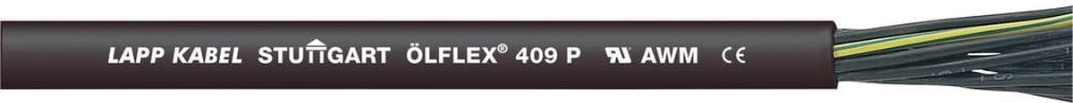 LAPP ÖLFLEX® 409 P Styreledning 7 G 2.5 mm² Sort 1311407 Metervare