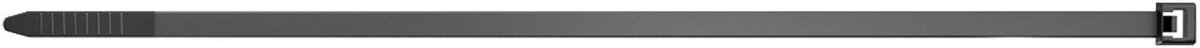 Fischer 37573 UBN Kabelbinder 200 mm 3.60 mm Sort Uv-stabiliseret 100 stk
