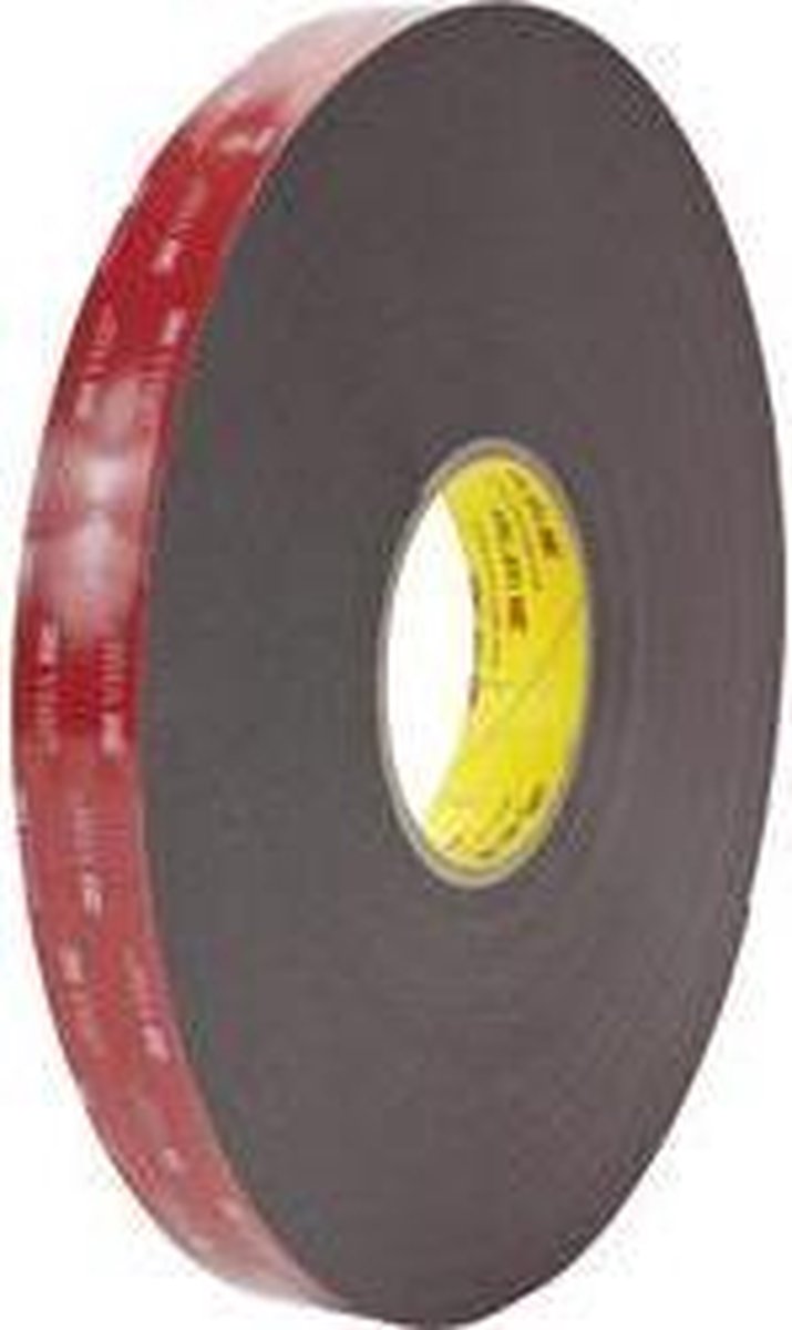 3M 5962F/1933 Dobbeltsidet tape Sort (L x B) 33 m x 19 mm 1 stk