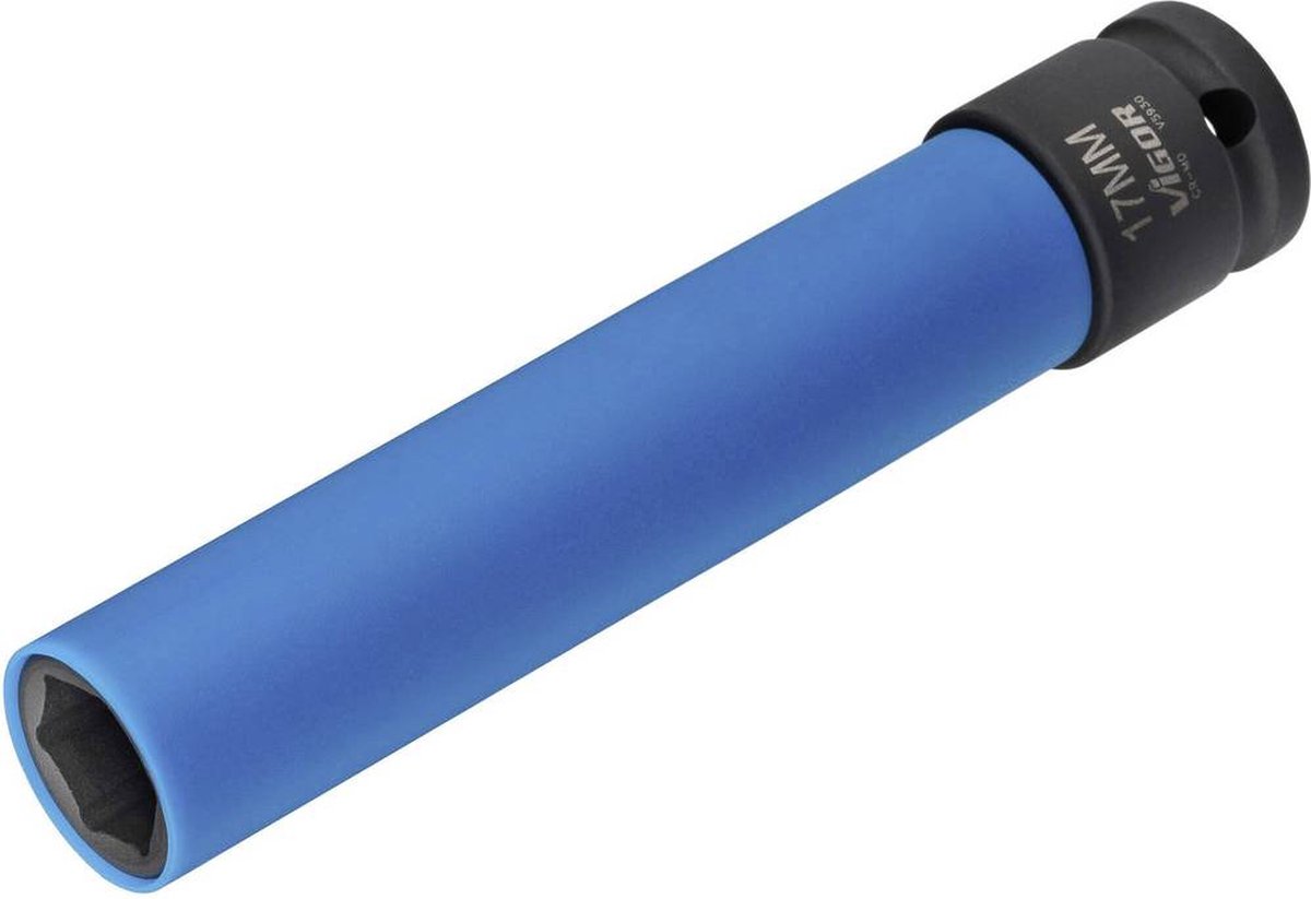 Vigor V5930 Udvendig sekskant-profil Topnøgleindsats 17 mm 1 stk. 1/2