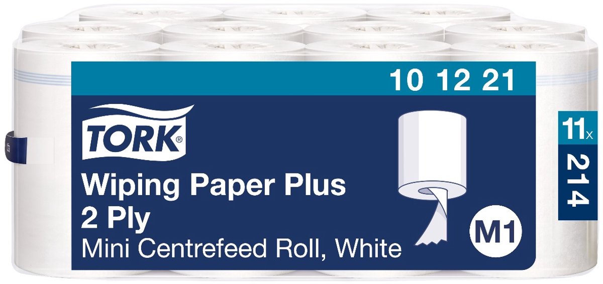 TORK 101221 Tork Advanced 21,5 cm x 74,9 m (B x L) Rengøringsklude 2 Ark