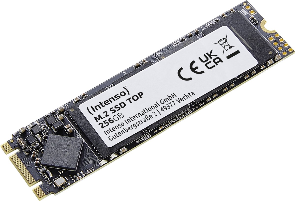 Intenso Top Performance 256 GB Intern M.2 SATA SSD 2280 M.2 SATA 6 Gb/s Retail 3832440