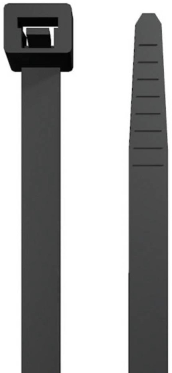 Weidmüller 7940006085 CB 1000/12.5 BLACK Kabelbinder 1000 mm 12.5 mm Sort 50 stk