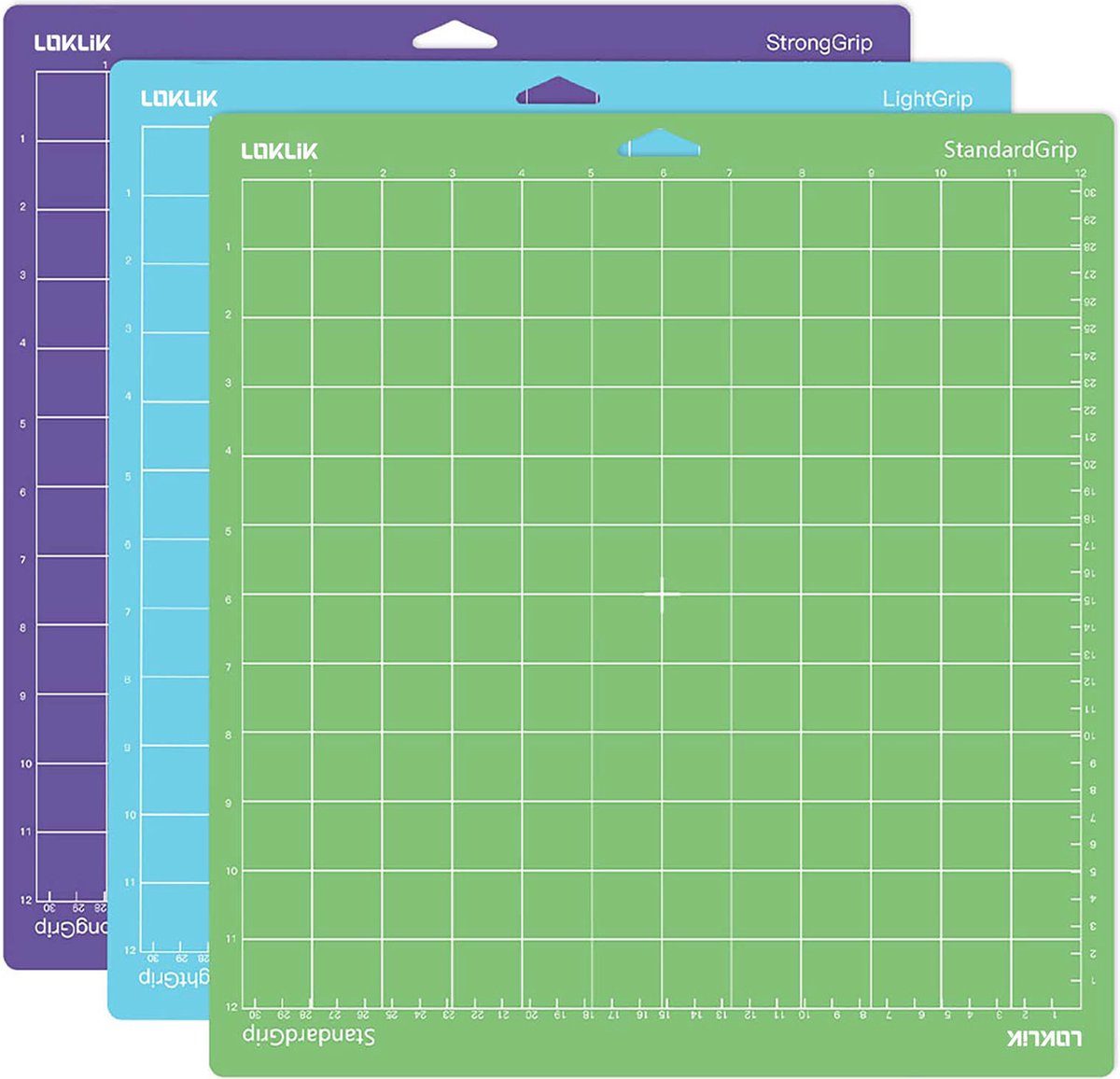 Loklik Cutting Mat 3 Pack - Bundle Designsæt