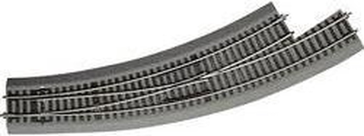 H0 RocoLine (med ballast) 42572 Kurvesporskifte, Venstre 1 stk