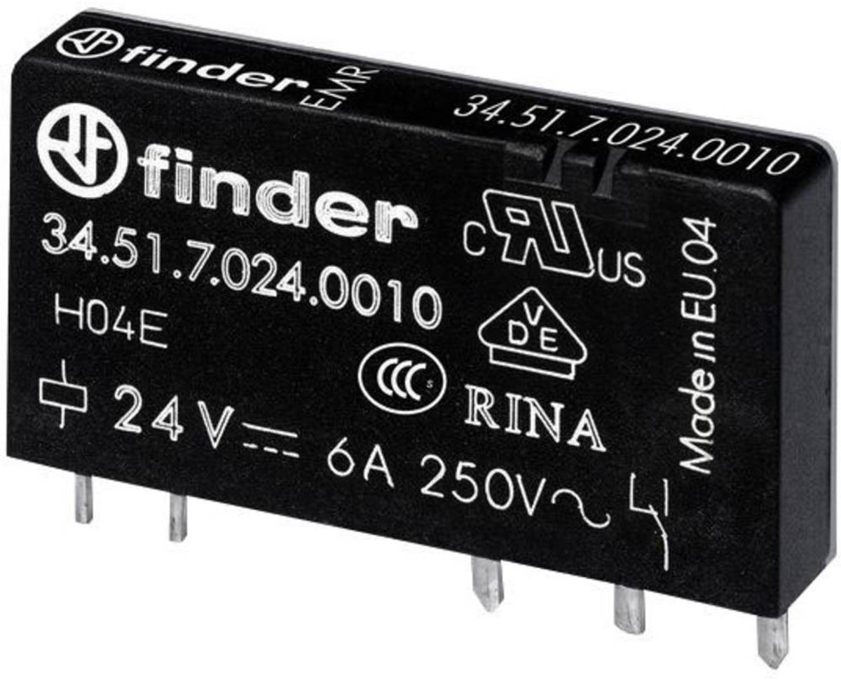 Finder 34.51.7.048.4310 Printrelæ 48 V/DC 6 A 1 x sluttekontakt 1 stk Piece