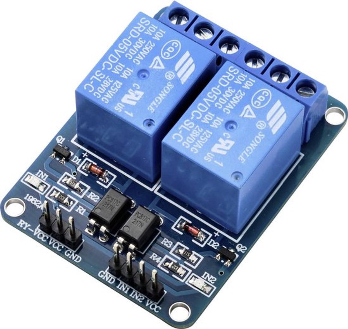 TRU COMPONENTS TC-9072472 N/A Relæ-printplade Passer til: Arduino 1 stk