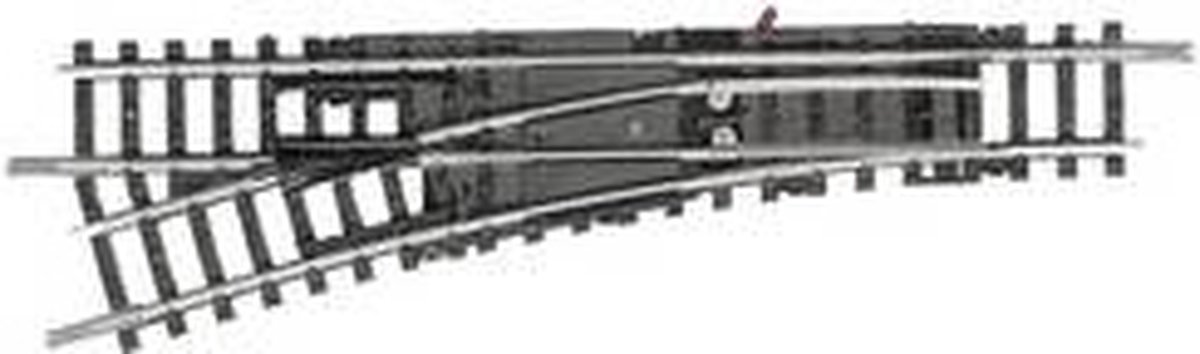 T14954 N Minitrix skinne Spor, Venstre 112.6 mm 15 ° 362.6 mm