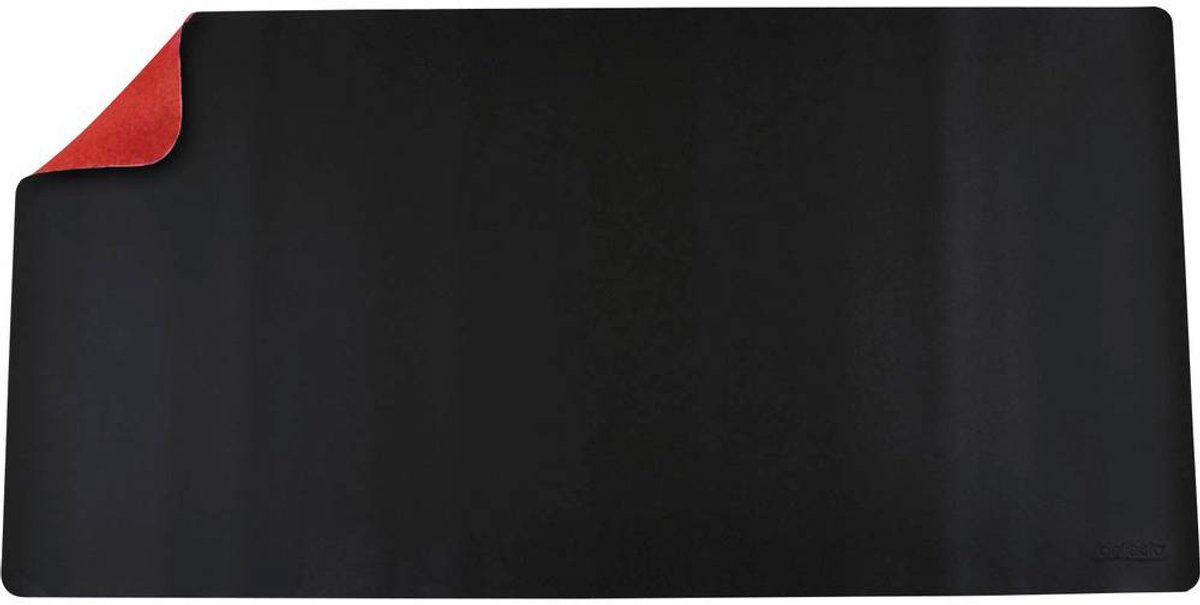 Deflecto DM8040BR Skriveunderlag Sort, Rød (B x H) 80 cm x 40 cm 1 stk