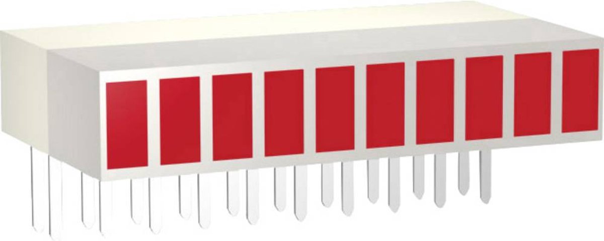 Signal Construct ZAEW1030 LED bånd 10x Rød (L x B x H) 25.4 x 14 x 5 mm