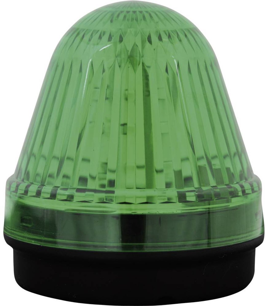 ComPro Signalpære LED Blitzleuchte BL70 2F CO/BL/70/G/024 Grøn Grøn Konstant lys, Blitzlys 24 V/DC, 24 V/AC