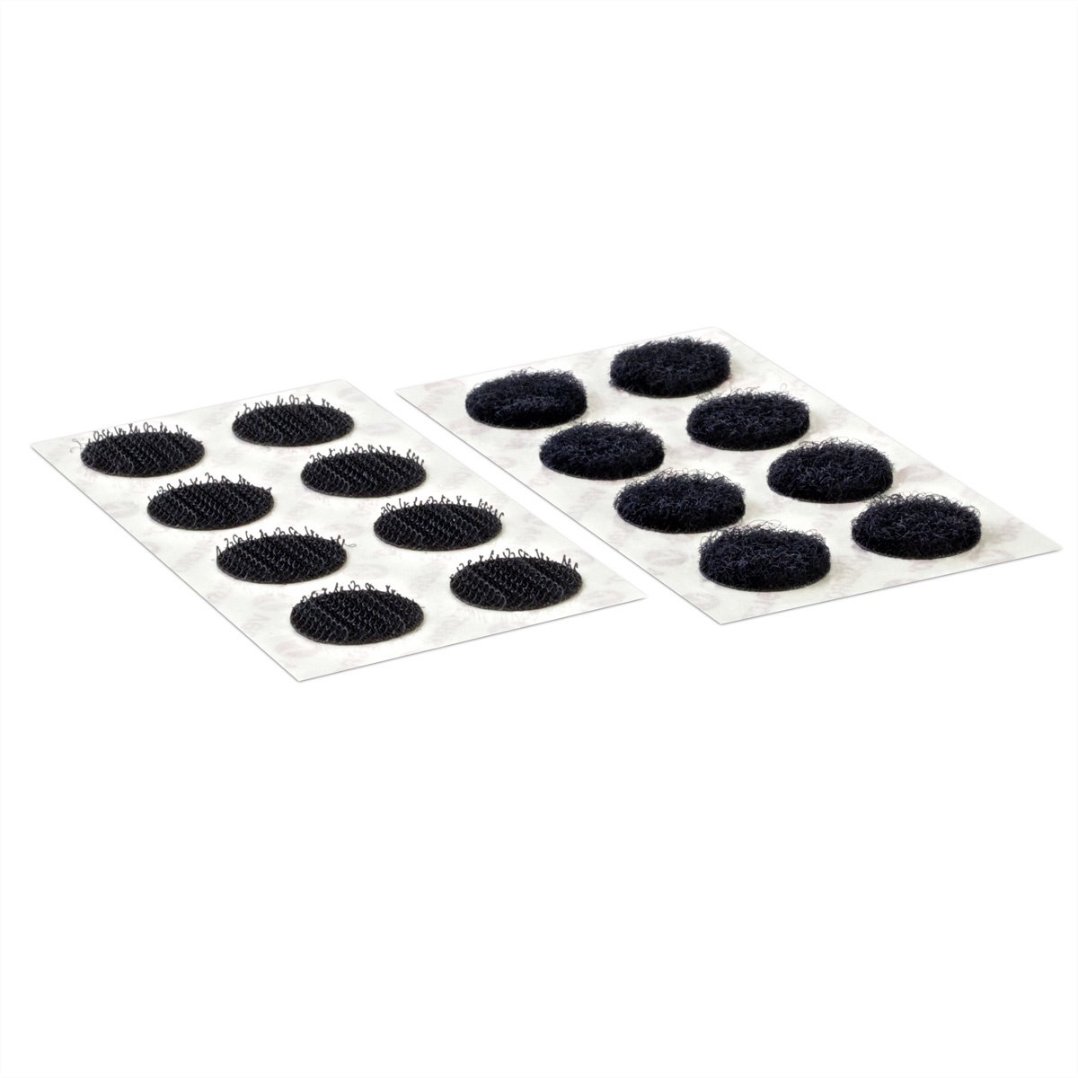 VELCRO® VEL-EC60228 Burrebåndpunkter til fastlimning Burrebånd statisk loop del (Ø) 16 mm Sort 16 Paar