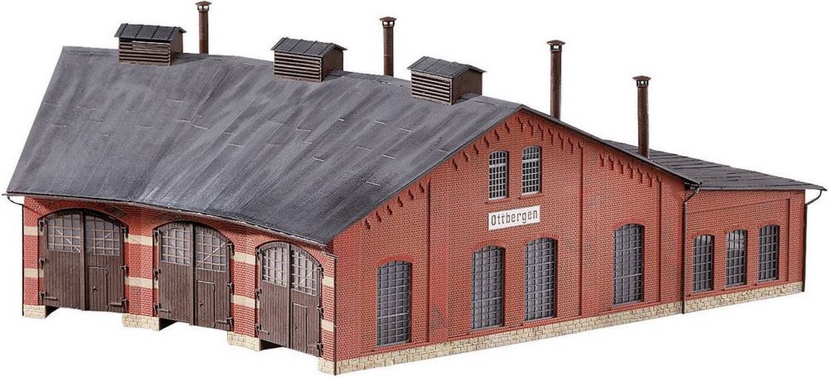 Kibri 39454 H0 Forlængelse til ringlokomotivremisen Ottbergen