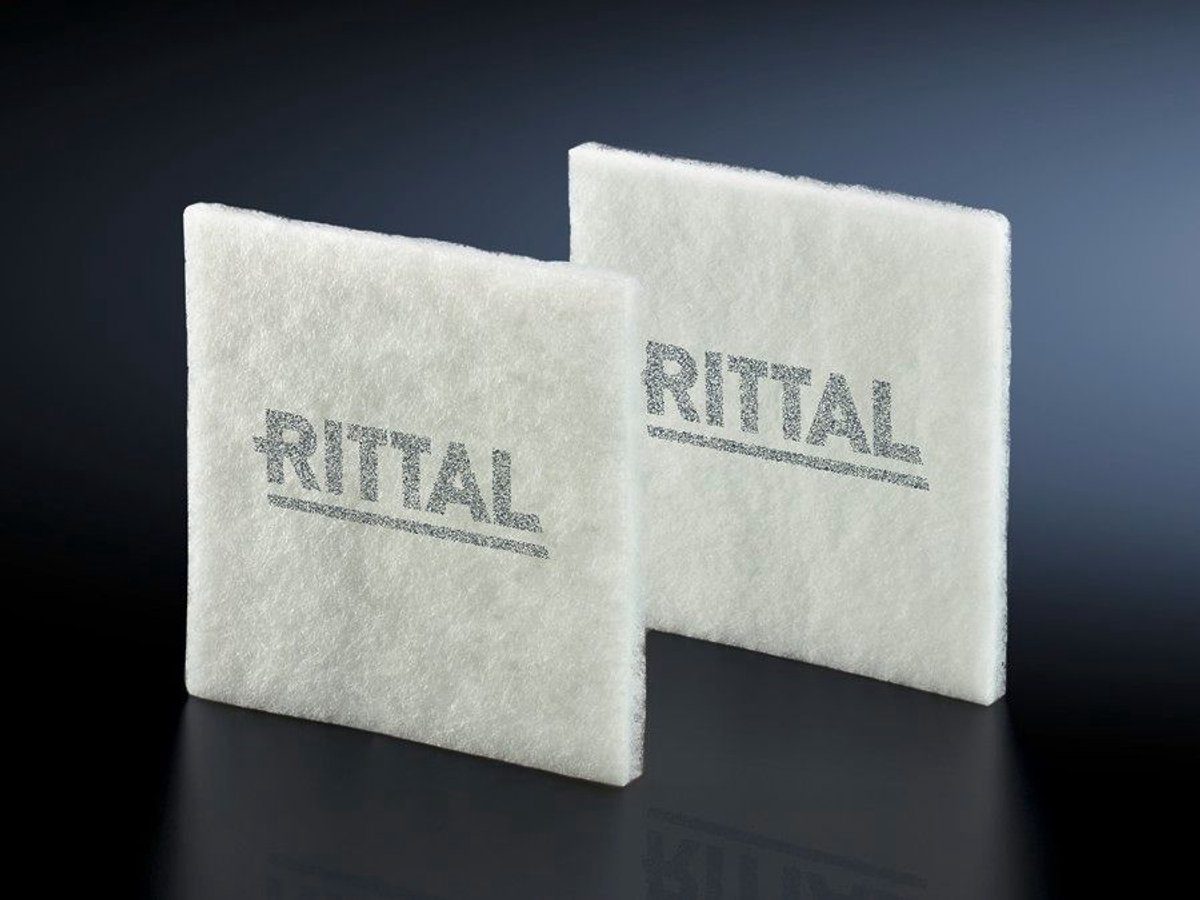 Rittal SK 3237.055 Filtermåtte (B x H x T) 89 x 89 x 10 mm Piece 50 stk