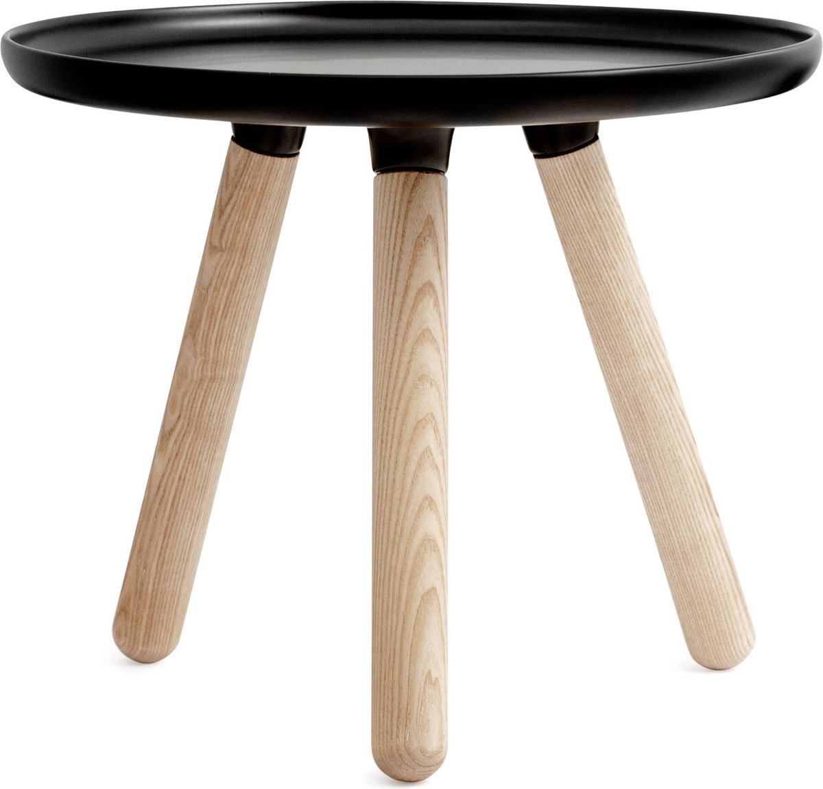 Normann Copenhagen Mesa Normann tablo fresno-negro pequeño