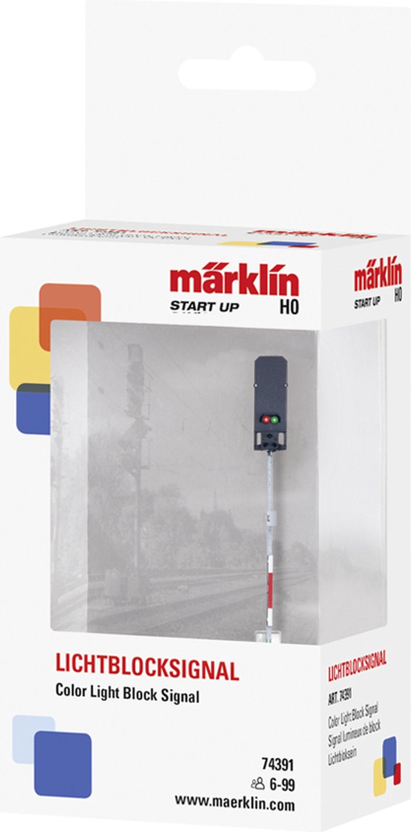 Märklin Start up 074391 H0 Lyssignal Bloksignal Færdig model