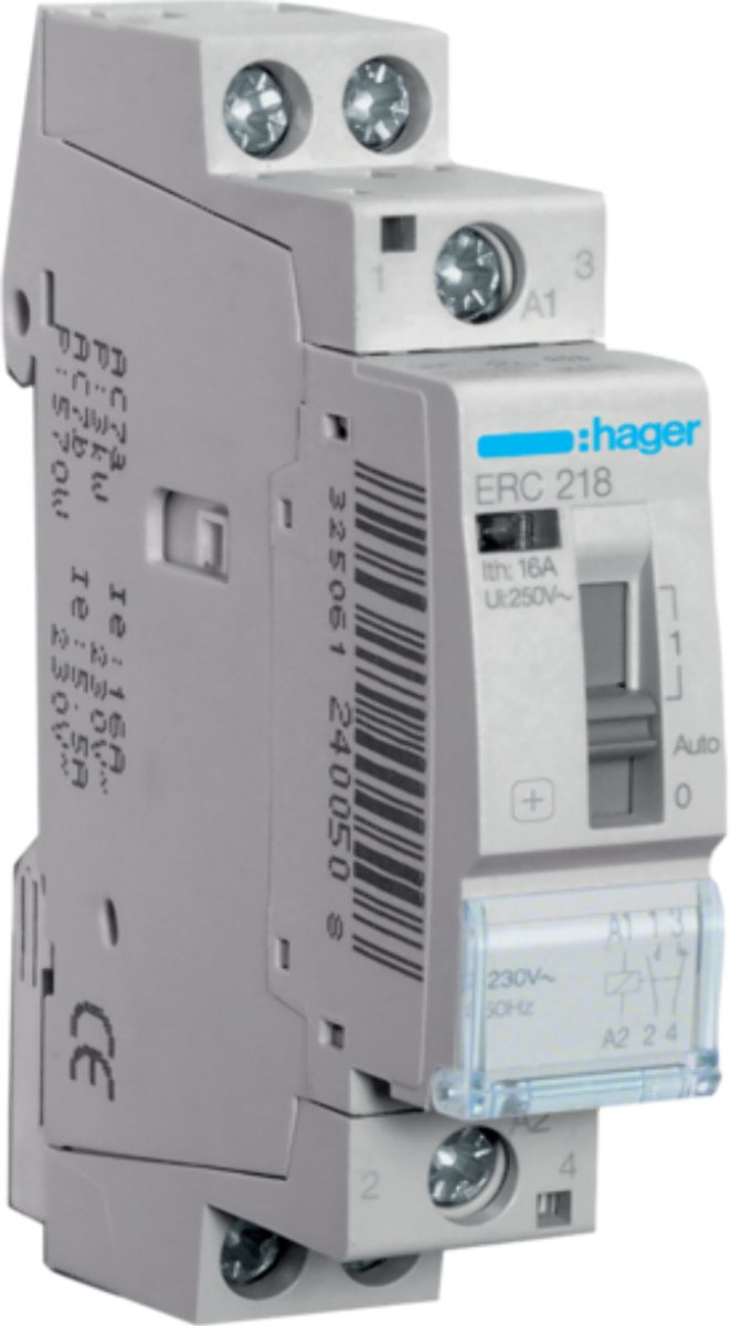 Hager ERC2018 Interruttore 16 A 230 V 1 pz.