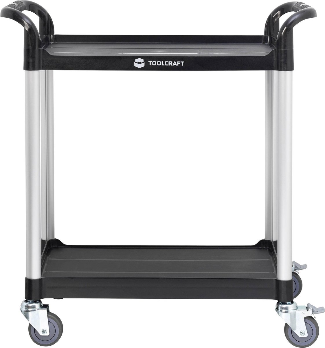 TOOLCRAFT 1296213 Carrello di servizio Colore: Nero, Argento