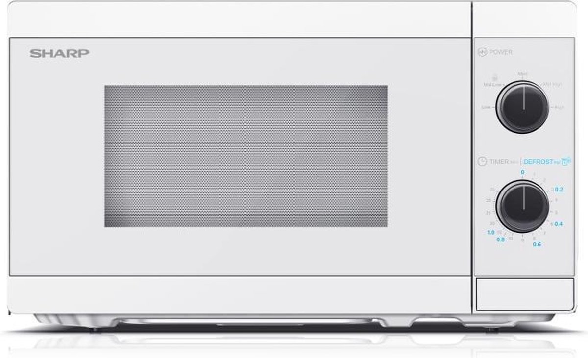 Sharp YC-MS01E-C microondas Encimera Solo microondas 20 L 800 W Blanco