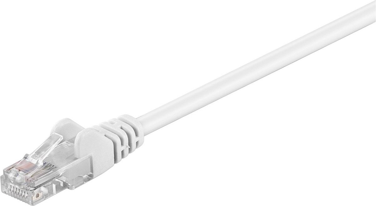 MicroConnect UTP550W RJ45 Cavo di rete, cavo patch   50 m Bianco  1 pz.