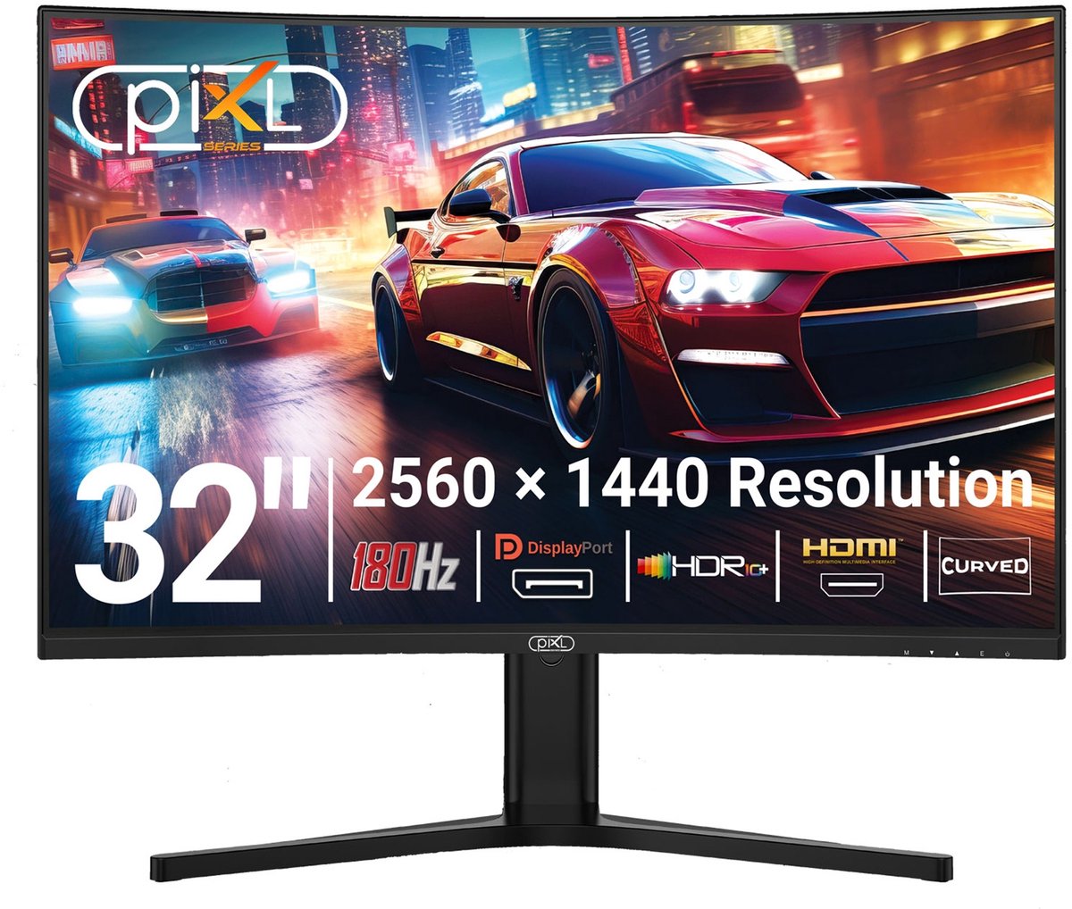 piXL GS32QIDPHA computer monitor 81.3 cm (32") 2560 x 1440 pixels