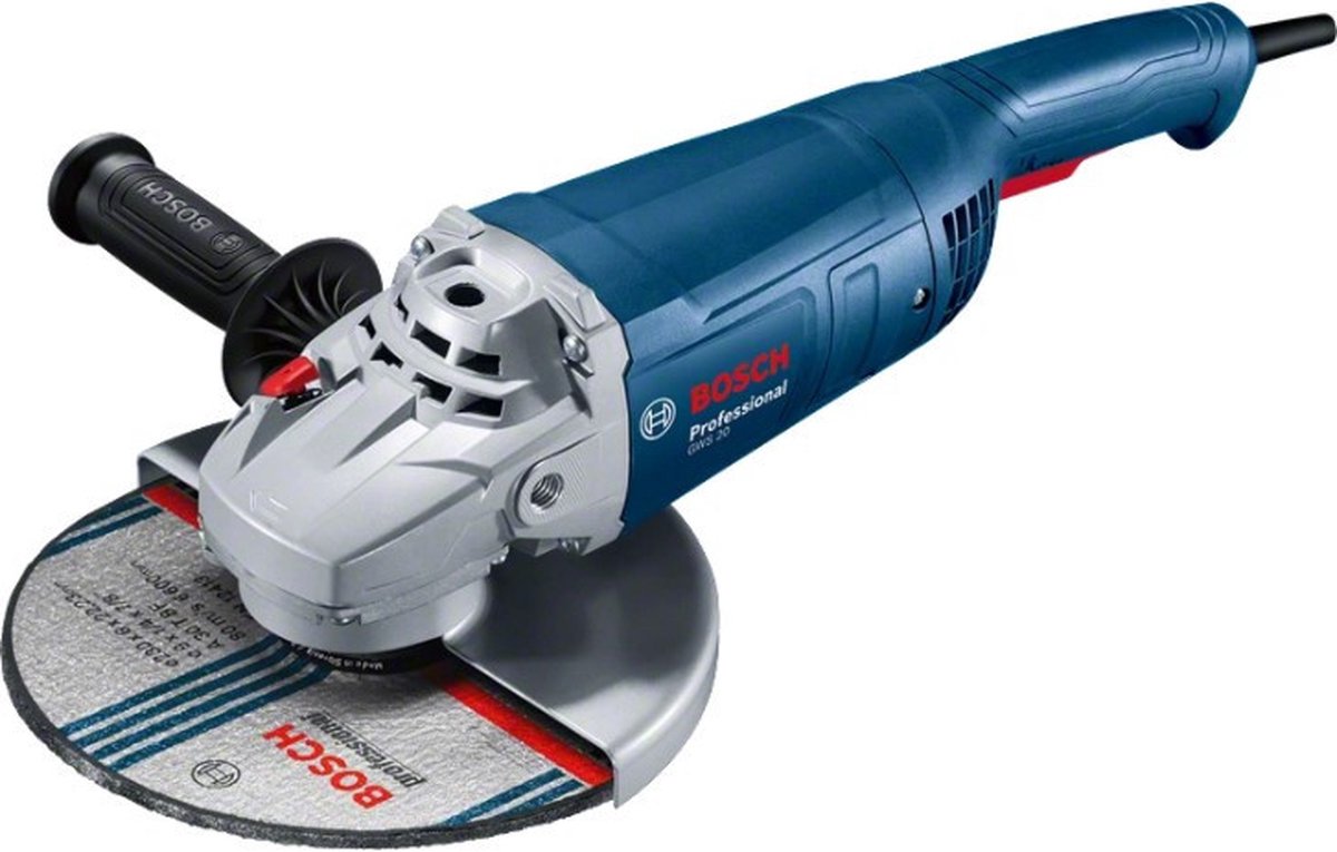 Bosch Professional GWS 20-230 P 06018C1104 Smerigliatrice angolare 230 mm incl. disco da taglio 2000 W