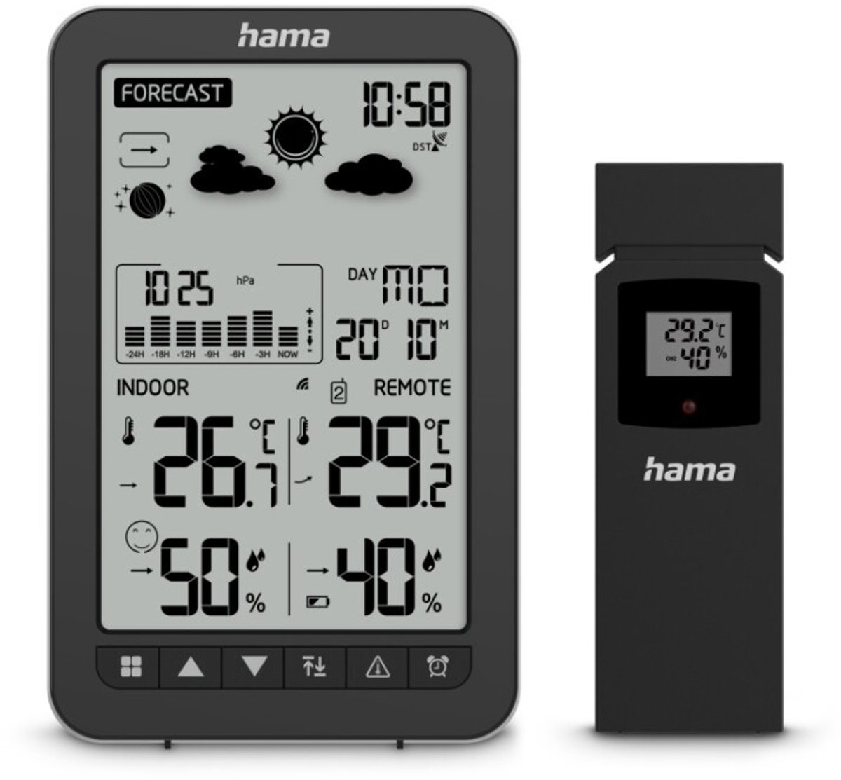 Hama 00222219 Stazione meteo digitale senza fili
