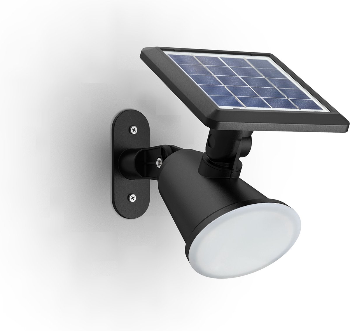 Philips LED Jivix 8720169265523 Lampada solare da parete per esterni LED (monocolore) LED 1.4 W Nero