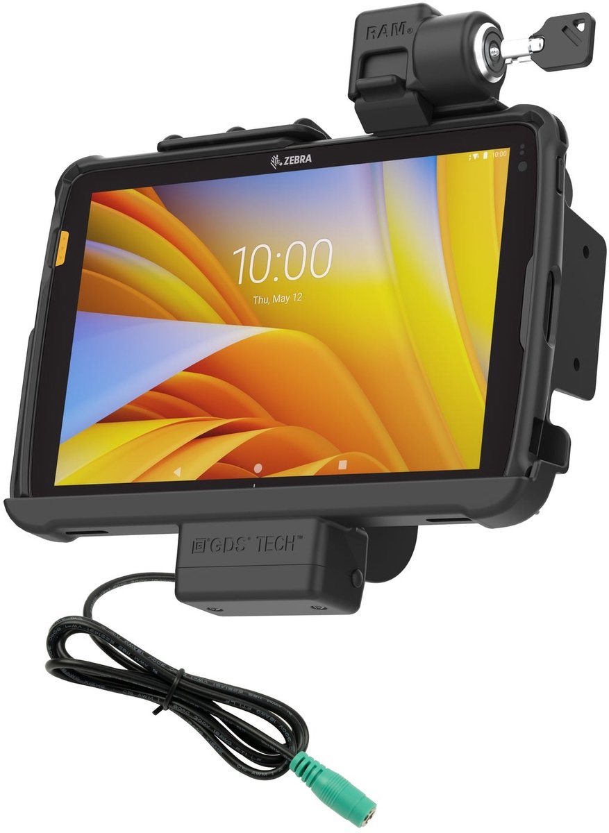 RAM Mounts RAM-HOL-ZE21PKLU mobile device dock station Tablet Black