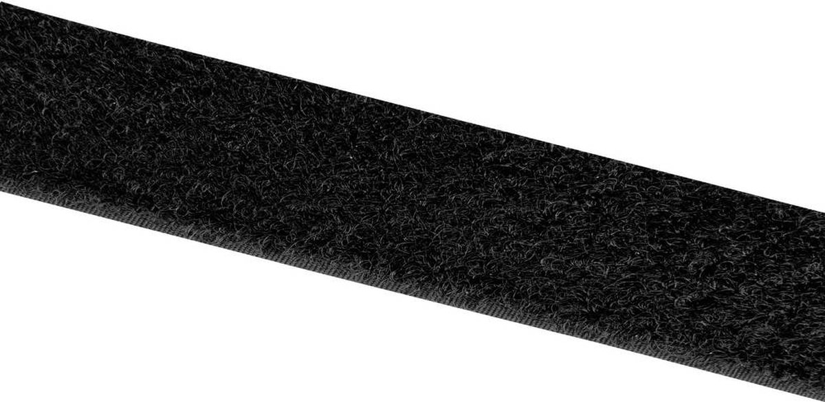 VELCRO® E00110033011425 Nastro a strappo da incollare Parte morbida (L x L) 25000 mm x 100 mm Nero 25 m