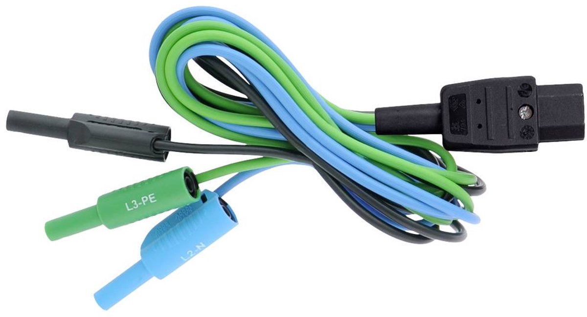 Metrel A 1670 Conduttore di prova 1.5 m Nero, Verde, Blu 1 pz.