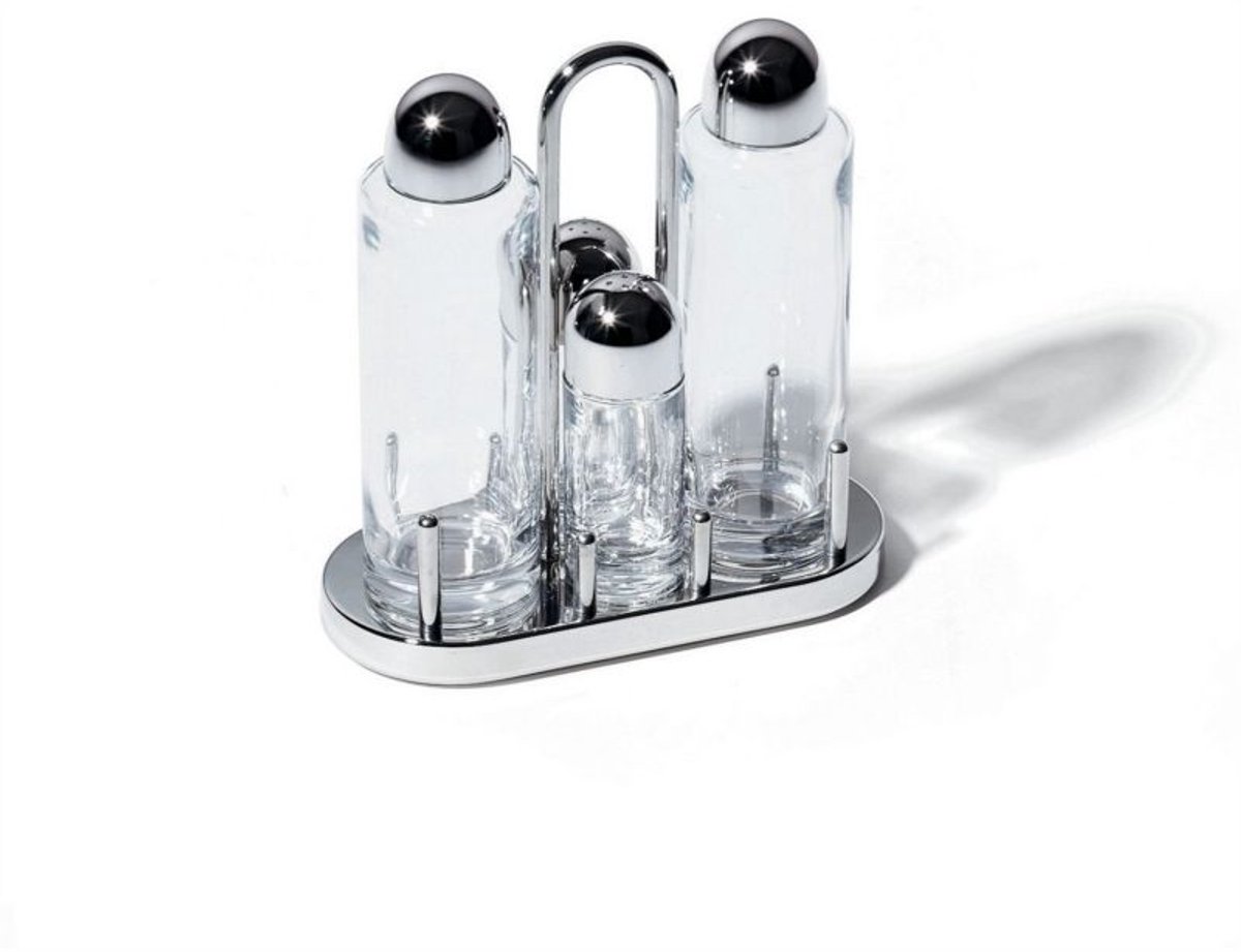 Alessi Set de condimento 5070 4 piezas