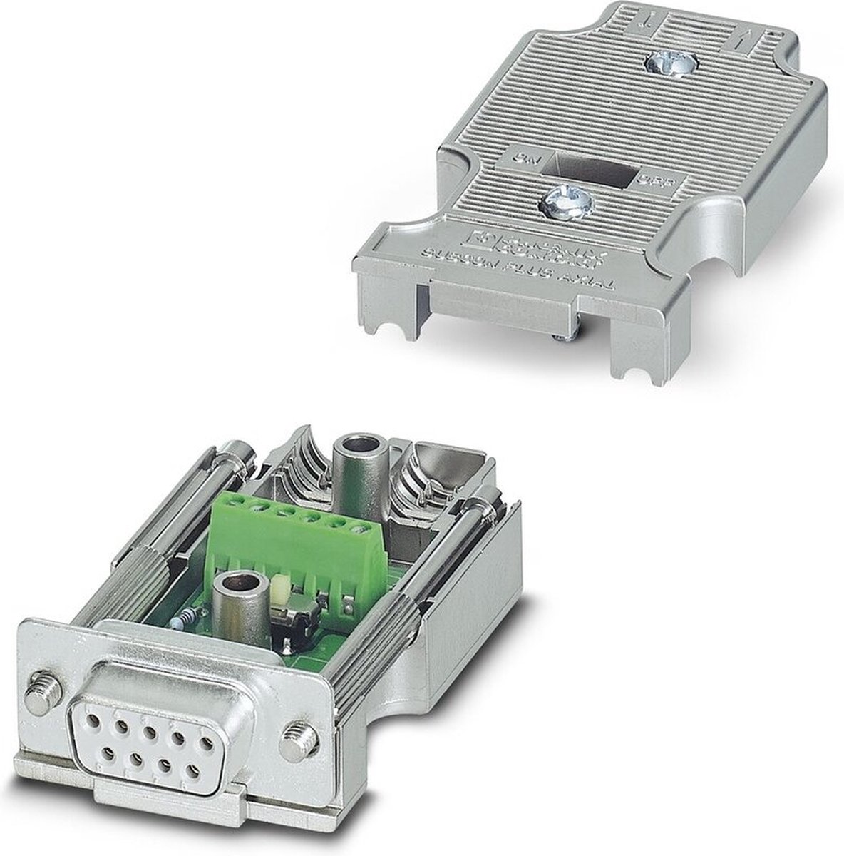 Phoenix Contact SUBCON-PLUS-CAN/AX 2306566 Spina SUB-D 180 ° Numero Poli (num): 9 A vite 1 pz.