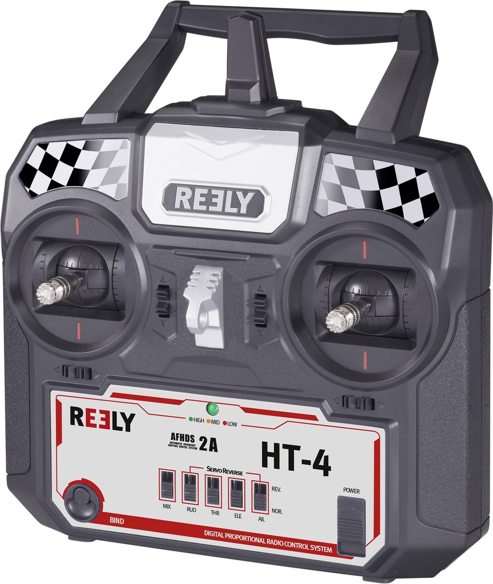 Reely HT-4 Radiocomando 2,4 GHz Numero canali: 4 incl. ricevitore
