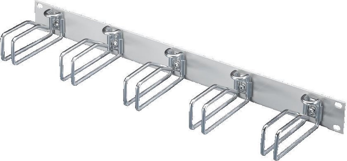 Rittal 7257.035 19 pollici Pannello passacavi per armadio rack 1 U Grigio