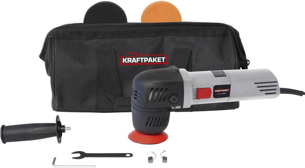Dino KRAFTPAKET 640245 Lucidatrice eccentrica 230 V 710 W 1500 - 5000 giri/min 74 mm